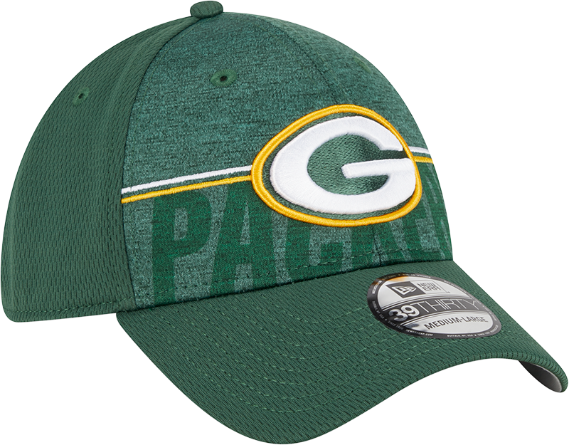 Green Bay Packers New Era 2023 NFL Training Camp 39THIRTY Flex Hat - Green