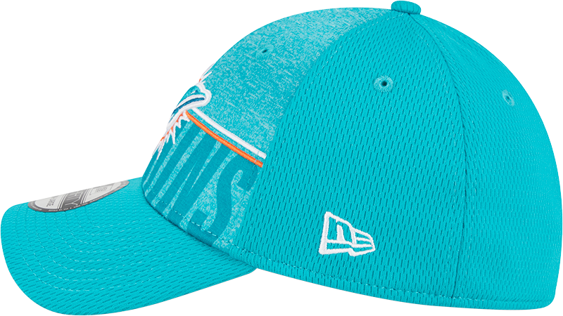 Miami Dolphins New Era 2023 NFL Training Camp 39THIRTY Flex Hat - Aqua