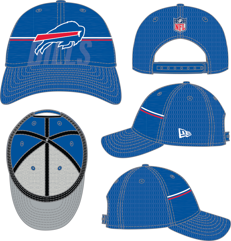 Buffalo Bills New Era 2023 NFL Training Camp 9FORTY Adjustable Hat - Royal