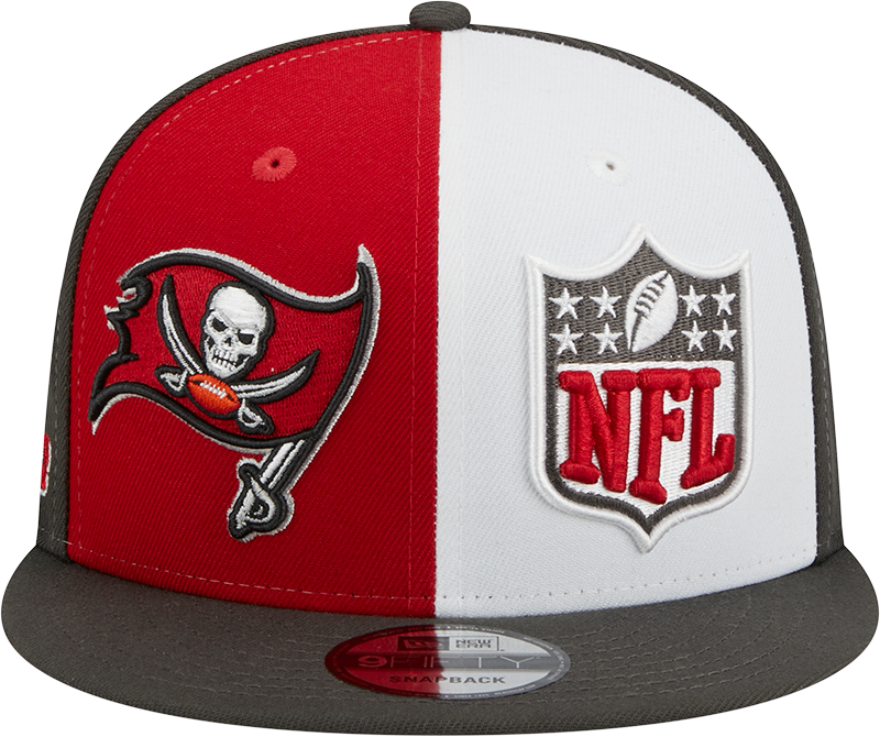 Tampa Bay Buccaneers New Era 2023 Sideline 9FIFTY Snapback Hat - Red/Pewter