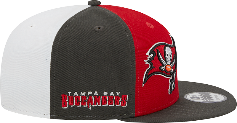 Tampa Bay Buccaneers New Era 2023 Sideline 9FIFTY Snapback Hat - Red/Pewter