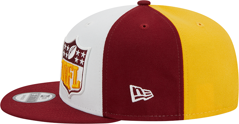 Washington Commanders New Era 2023 Sideline 9FIFTY Snapback Hat - Gold/Burgundy