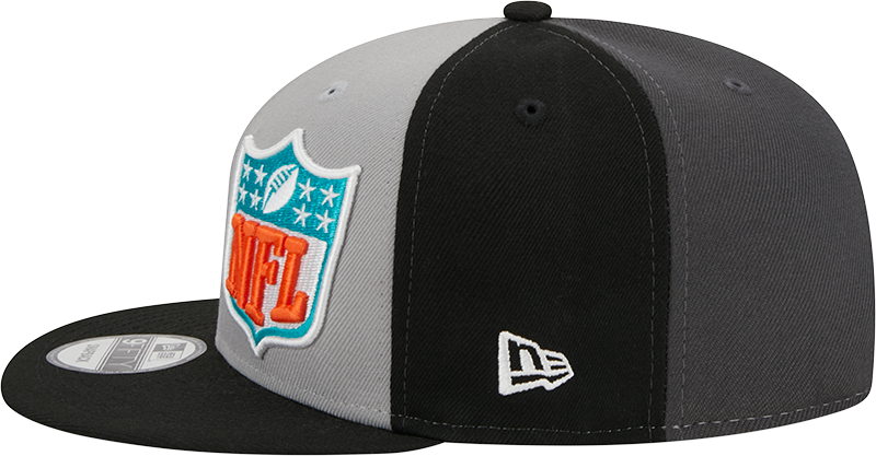 Miami Dolphins New Era 2023 Sideline 9FIFTY Snapback Hat - Gray/Black