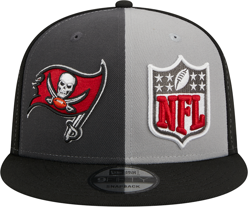 Tampa Bay Buccaneers New Era 2023 Sideline 9FIFTY Snapback Hat - Gray/Black