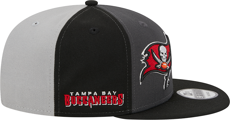 Tampa Bay Buccaneers New Era 2023 Sideline 9FIFTY Snapback Hat - Gray/Black
