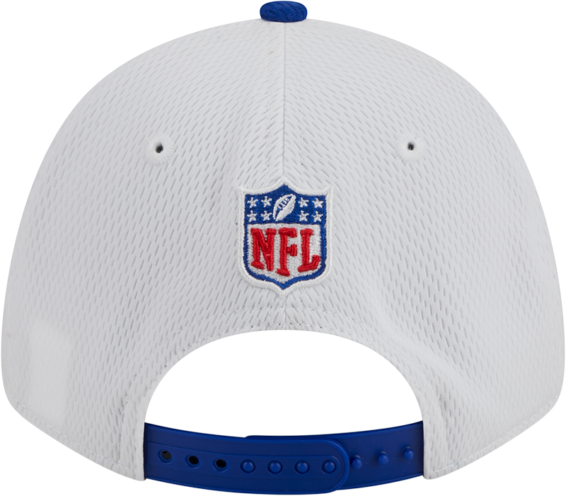 Buffalo Bills New Era 2023 Sideline 9FORTY Adjustable Hat - White/Royal