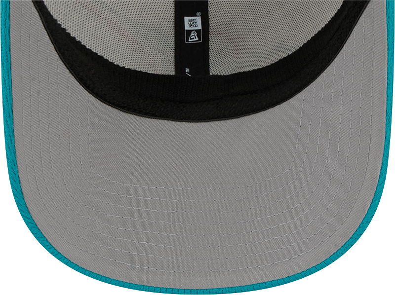 Miami Dolphins New Era 2023 Sideline 9FORTY Adjustable Hat - White/Aqaua