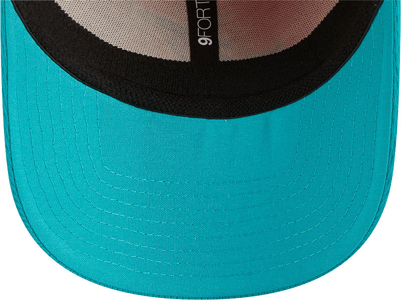 Miami Dolphins New Era 2023 Sideline 9FORTY Adjustable Hat - Orange/Aqua