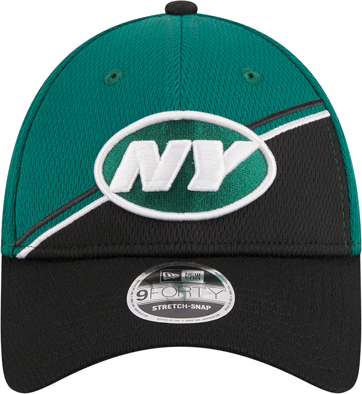 New York Jets New Era 2023 Sideline 9FORTY Adjustable Hat - Green/Black