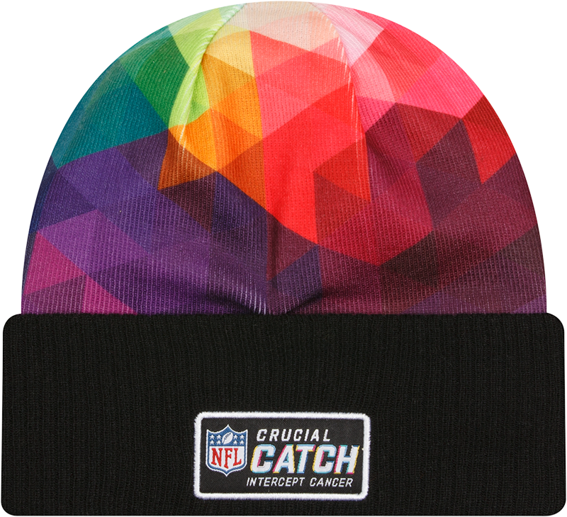 Green Bay Packers New Era 2023 NFL Crucial Catch Cuffed Knit Hat - Black
