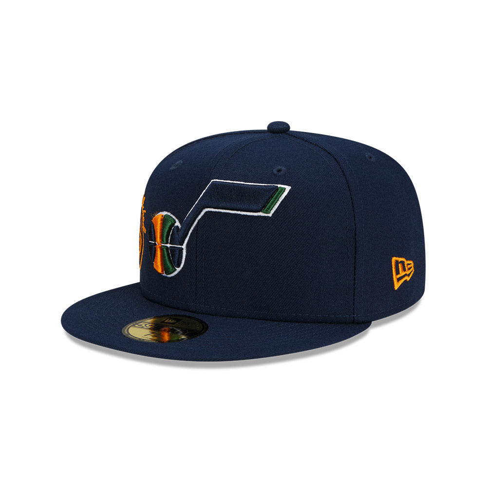 Utah Jazz Back Half 59FIFTY Fitted