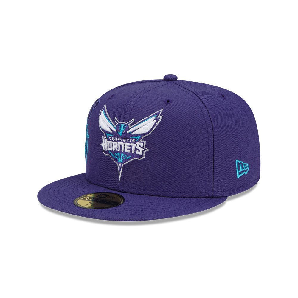 Charlotte Hornets Back Half 59FIFTY Fitted