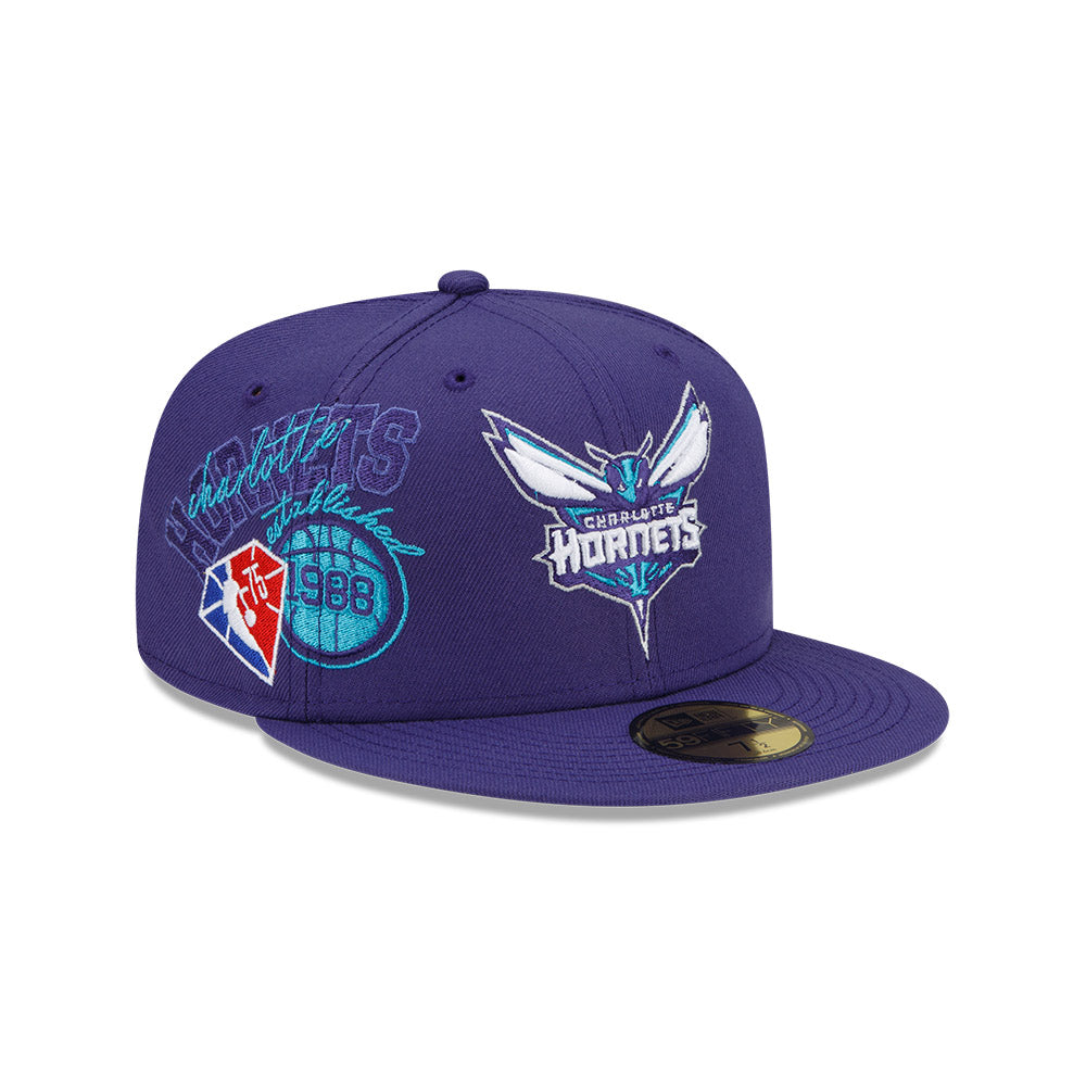 Charlotte Hornets Back Half 59FIFTY Fitted