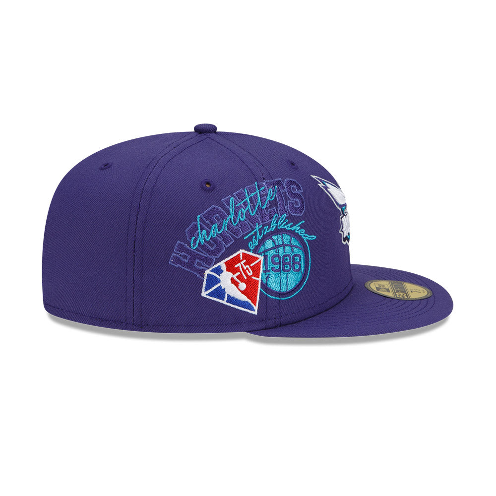 Charlotte Hornets Back Half 59FIFTY Fitted