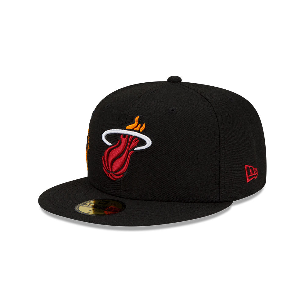 Miami Heat Back Half 59FIFTY Fitted