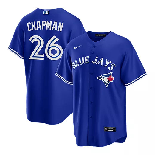Matt Chapman Toronto Blue Jays Nike Alternate Replica Player - Stitched Jersey - Royal