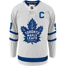 Men's Toronto Maple Leafs John Tavares Adidas White Away Authentic Jersey