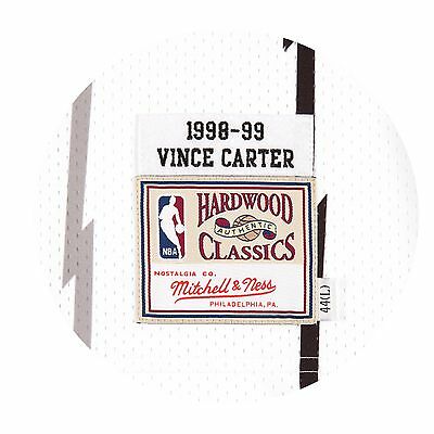 Men's Mitchell & Ness Vince Carter White Toronto Raptors 1998-99 Hardwood Classics Swingman Throwback - Jersey