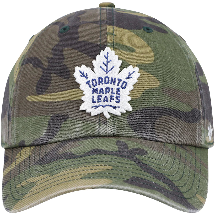 Men's Toronto Maple Leafs '47 Camo Clean Up Adjustable Hat