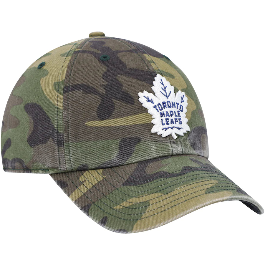 Men's Toronto Maple Leafs '47 Camo Clean Up Adjustable Hat