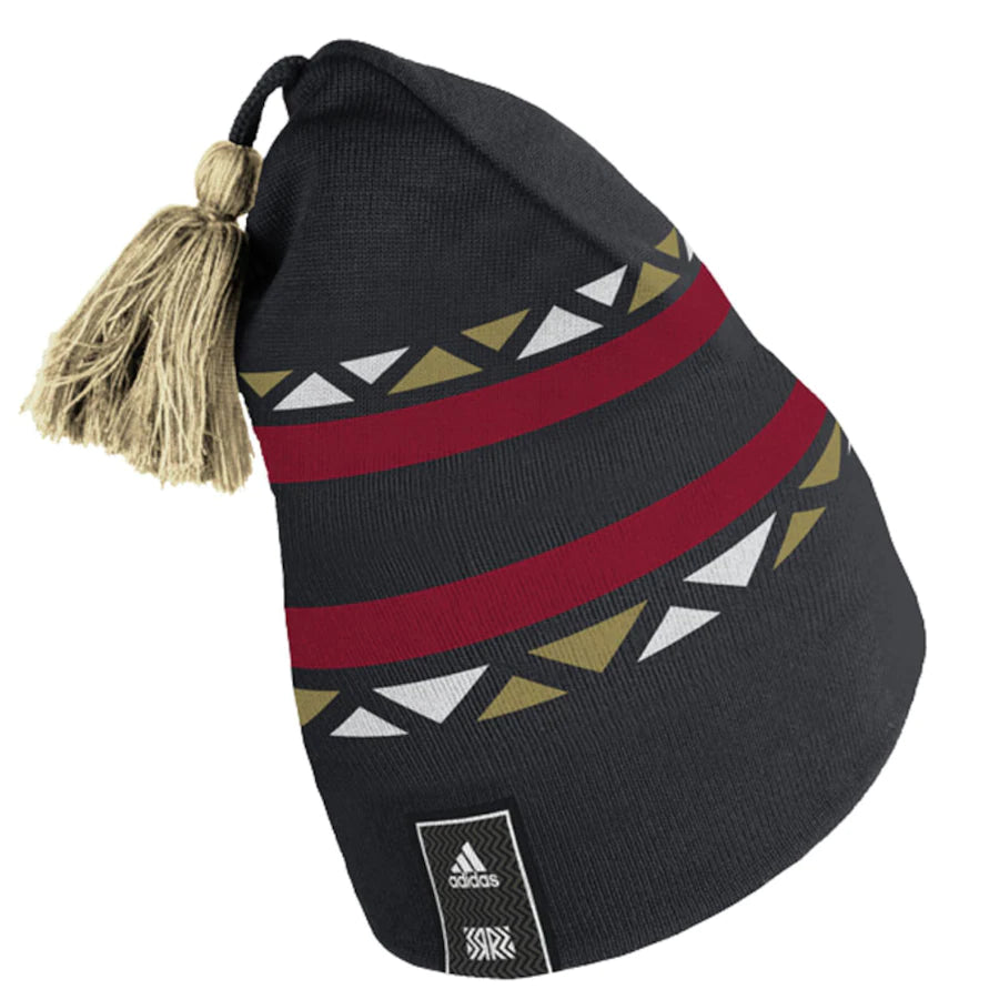 Ottawa Senators adidas Reverse Retro 2.0 - Pom Knit Hat - Black