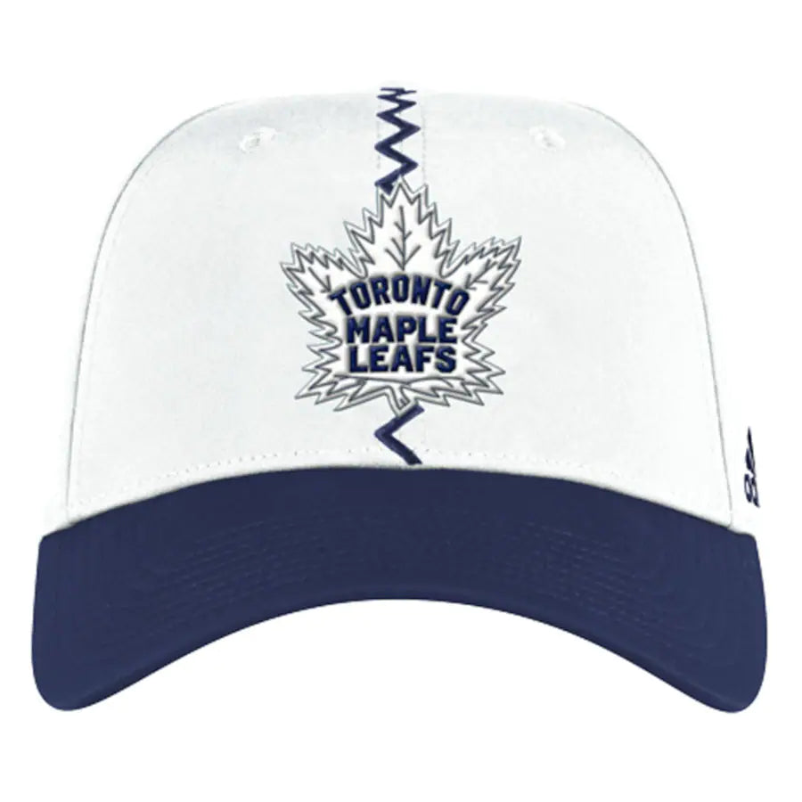 Toronto Maple Leafs adidas Reverse Retro 2.0 - Structured Flex Hat - White