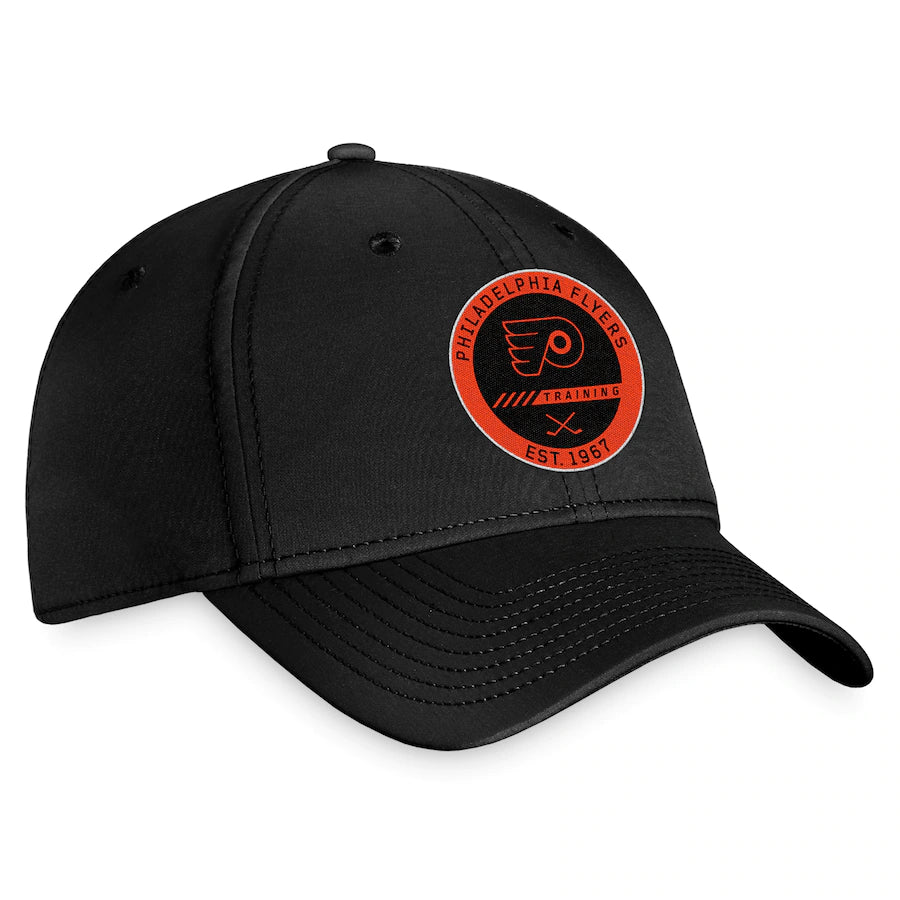 Philadelphia Flyers Fanatics Branded 2022 Authentic Pro Training Camp Flex Hat - Black