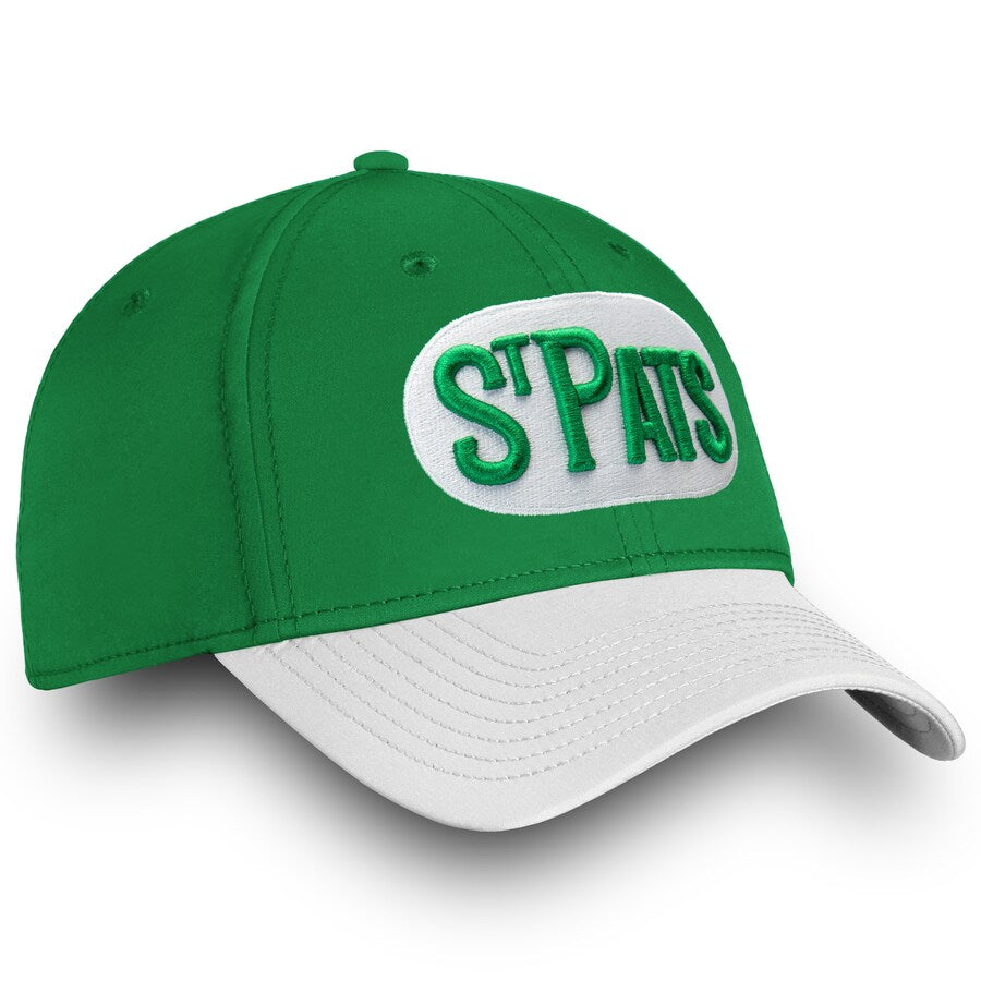 Men's Fanatics Branded Green Toronto St. Pats Core Alternate Logo Adjustable - Hat