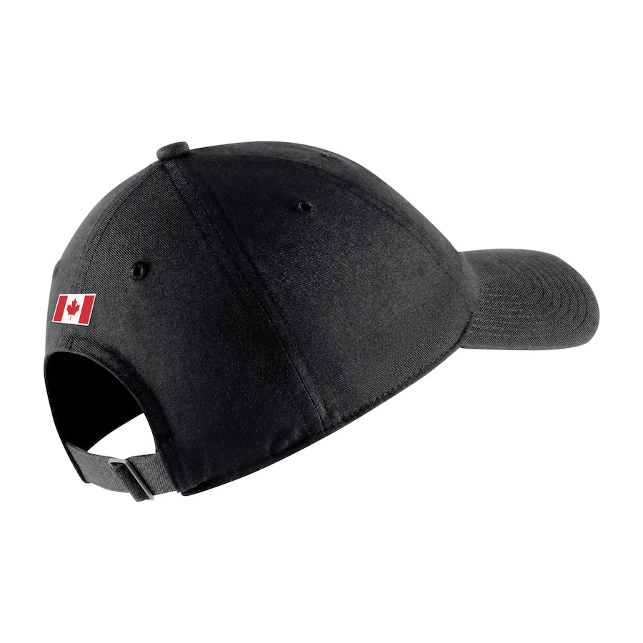 Unisex Nike Black Canada Soccer We Can Campus Adjustable Hat