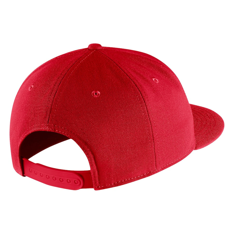 Unisex Nike Red Canada Soccer Pro Flat Bill Snapback Hat