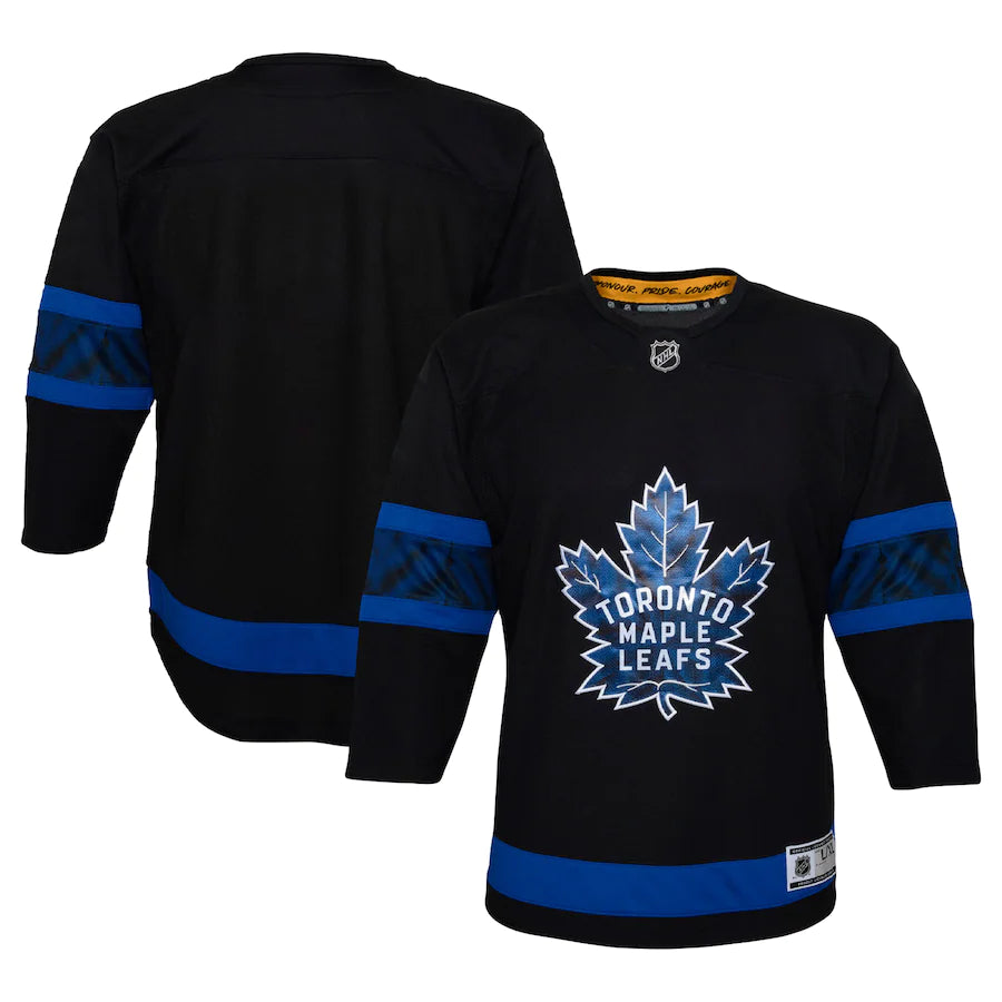Toronto Maple Leafs Toddler Alternate Premier Team - Jersey - Black