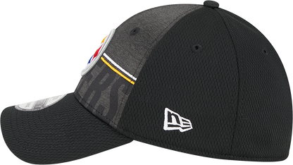 Pittsburgh Steelers New Era 2023 NFL Training Camp 39THIRTY Flex Hat - Black