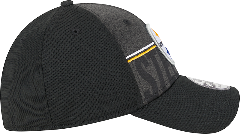 Pittsburgh Steelers New Era 2023 NFL Training Camp 39THIRTY Flex Hat - Black