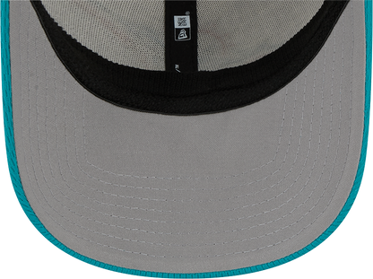 Miami Dolphins New Era 2023 Sideline 9FORTY Adjustable Hat - White/Aqaua