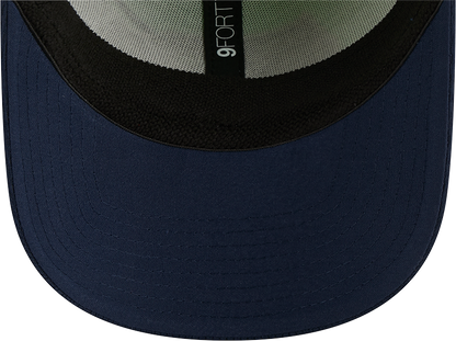 Seattle Seahawks New Era 2023 Sideline 9FORTY Adjustable Hat - Neon Green/College Navy