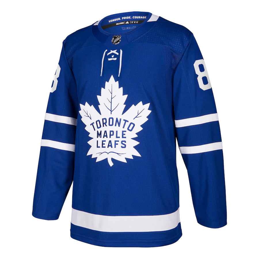 Men's Toronto Maple Leafs William Nylander Adidas Blue Home Authentic Jersey