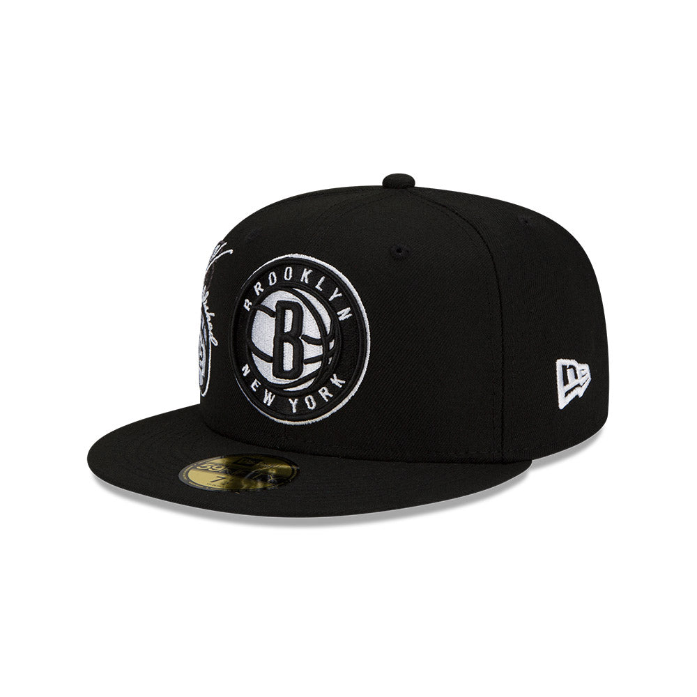 Brooklyn Nets Back Half 59FIFTY Fitted