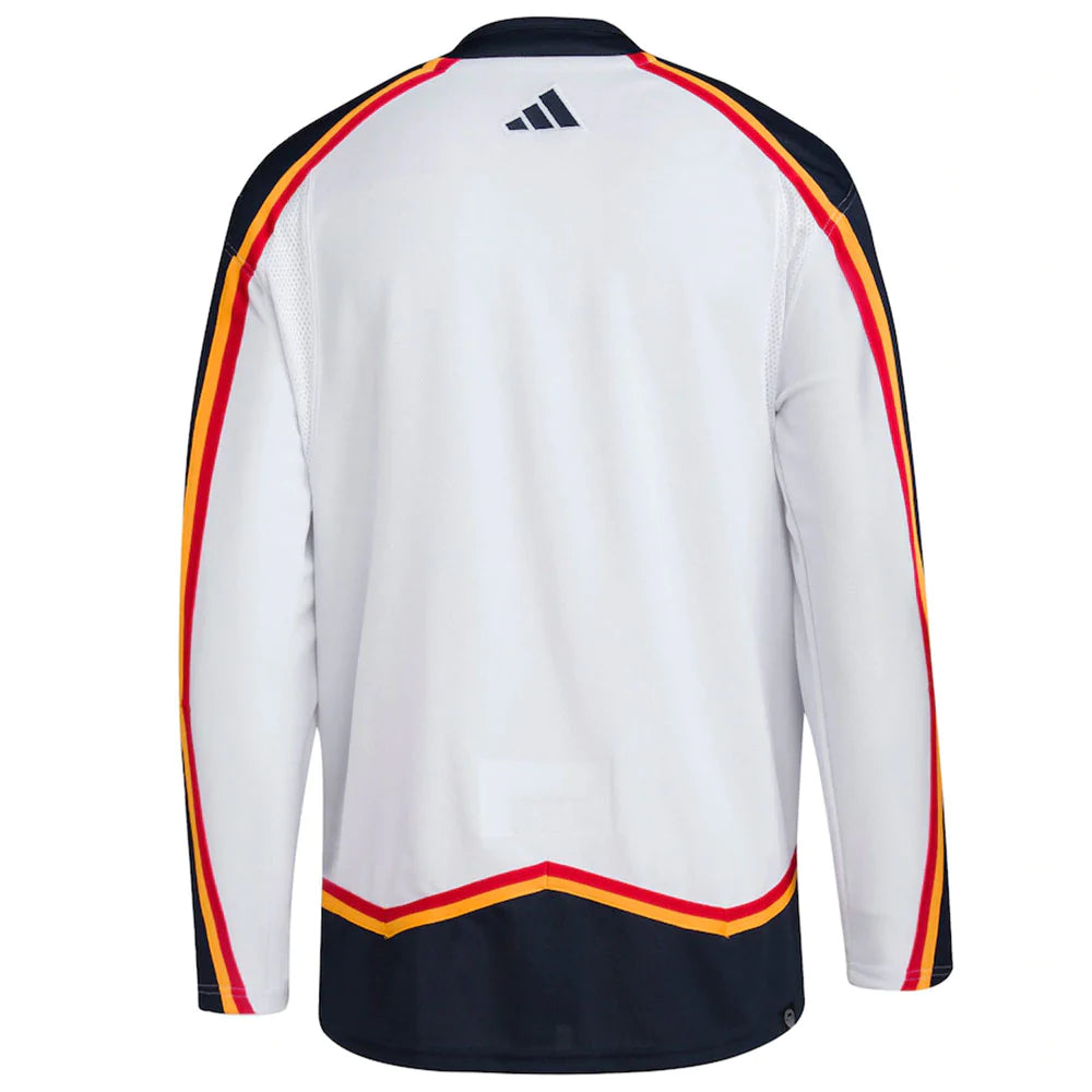 Men's Colorado Avalanche Adidas White - Reverse Retro 2.0 Authentic Blank Jersey