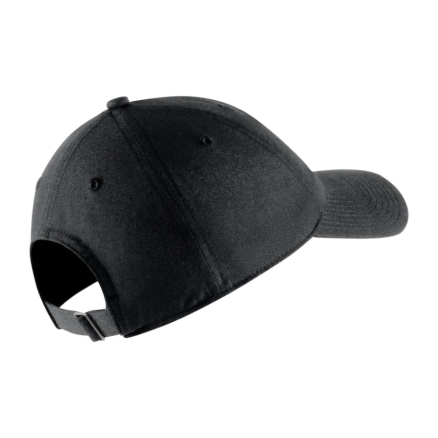 Unisex Nike Black Canada Soccer Primary Logo Heritage86 Adjustable Hat