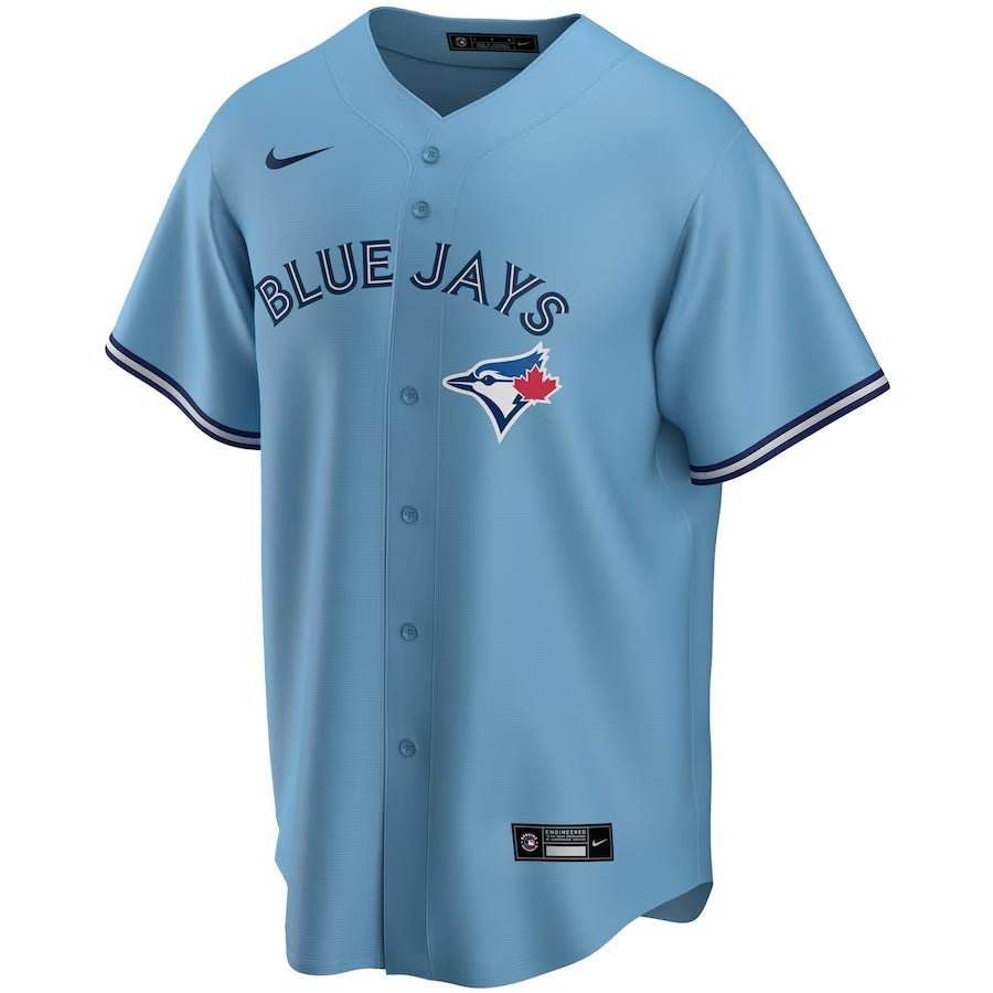 Bo Bichette Toronto Blue Jays Nike Alternate Replica Player - Stitched Jersey - Baby Blue